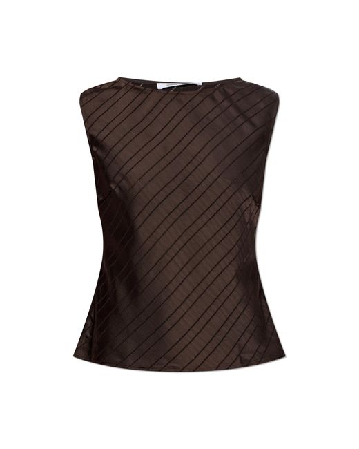Samsøe & Samsøe Brown 'Saagne' Top