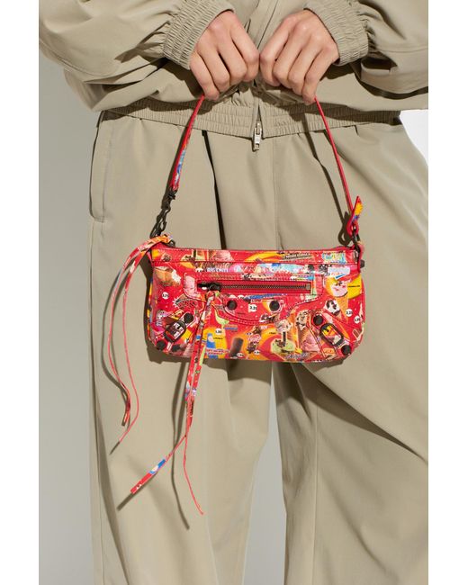 Balenciaga Red "Le City" Bag