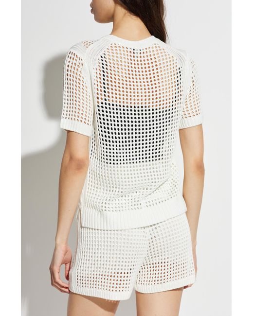AllSaints White Lace Top Paloma