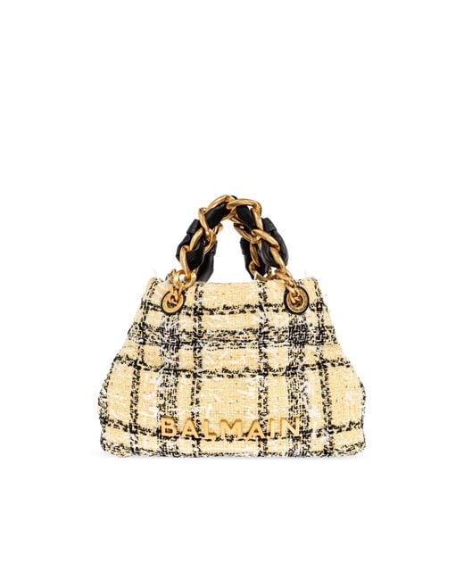 Balmain Metallic Handbag