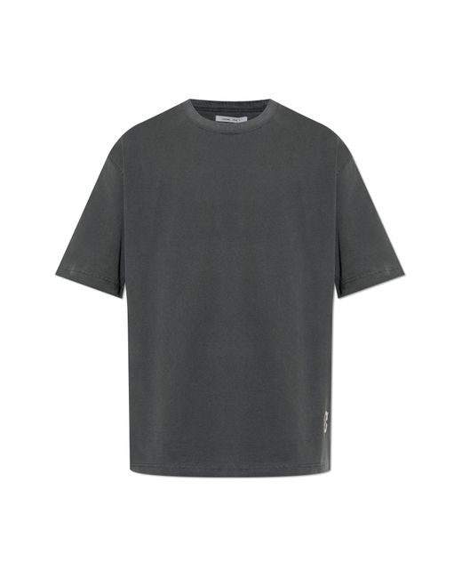 Samsøe & Samsøe Gray T-Shirt 'Saswirl' for men