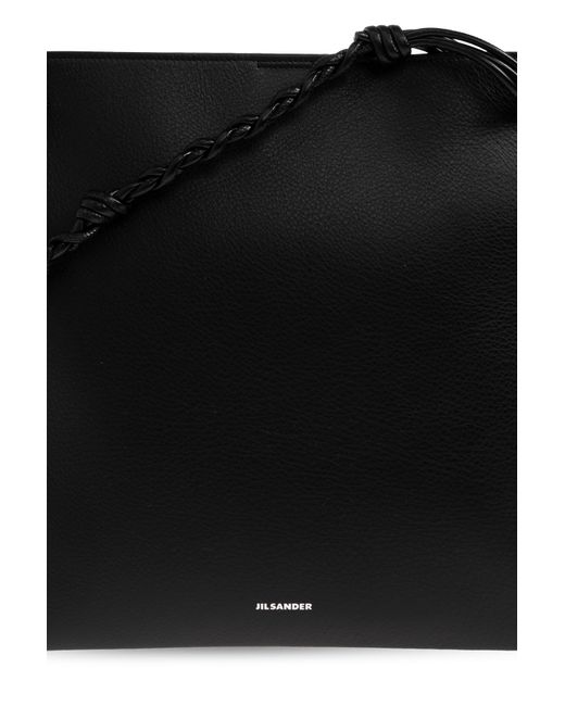 Jil Sander Black 'Tangle Slim' Bag for men