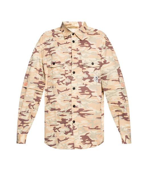 DIESEL Natural S Ronnie Camo Overshirt for men