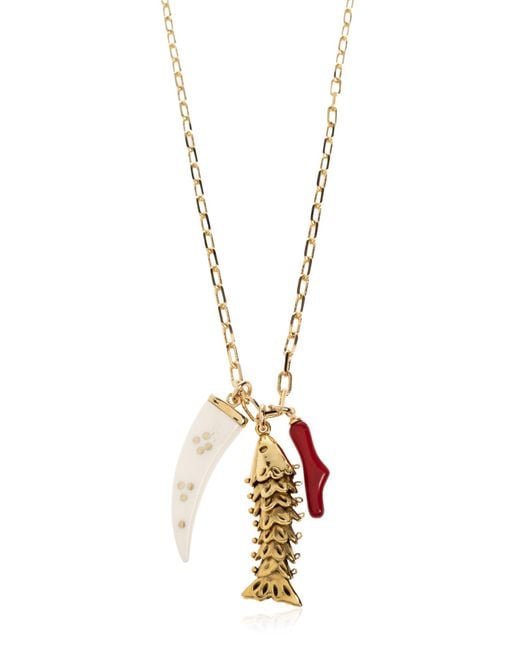 Isabel Marant Metallic Necklace With Pendants