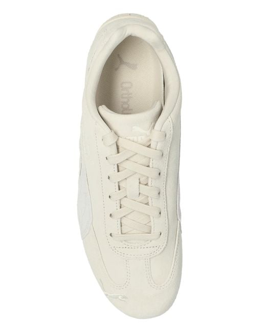 PUMA White Sports Shoes 'Speedcat Og'