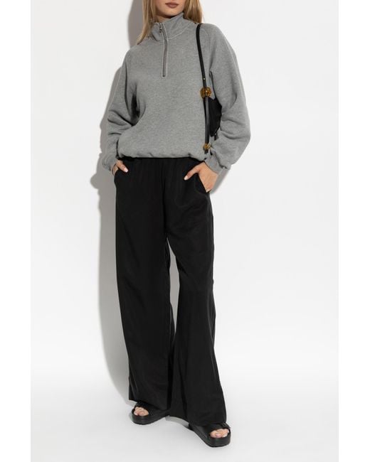 By Malene Birger Gray Sweatshirt "Lipa"
