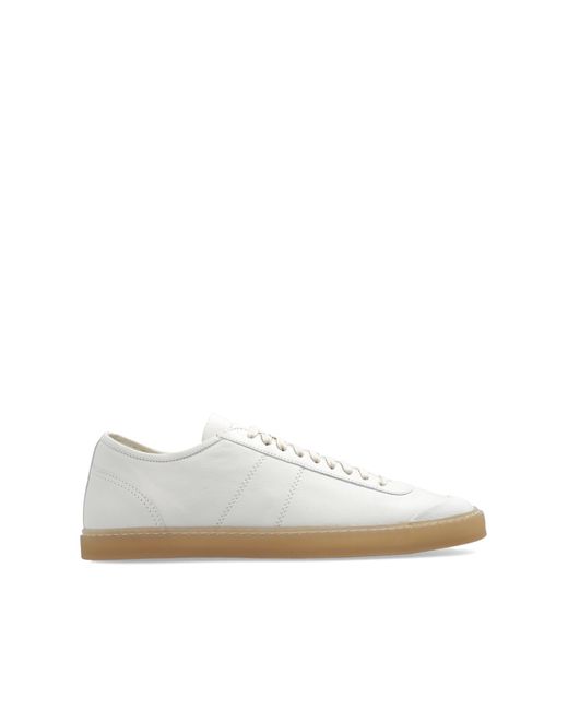 Lemaire White Leather Sneakers, for men