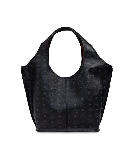 MCM Black Shopper Bag