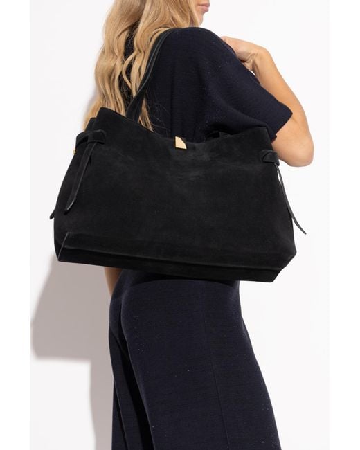 Yuzefi Black 'Gyoza' Shopper Bag