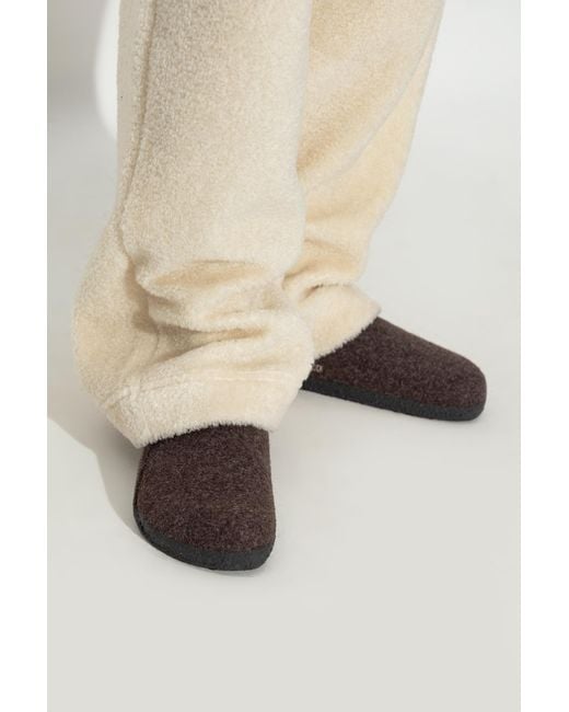 Birkenstock Black Zermatt Rivet Slippers