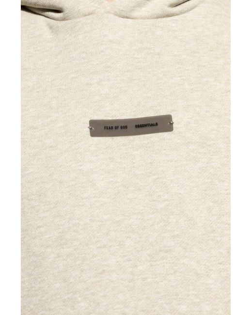 Fear Of God Natural Sweatshirt With Logo for men