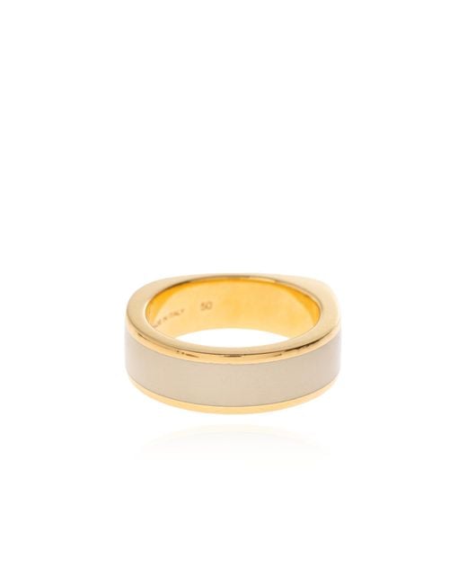 Totême Pink Gilded Ring
