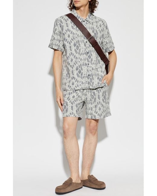 Samsøe & Samsøe White 'Sajabari' Shorts for men