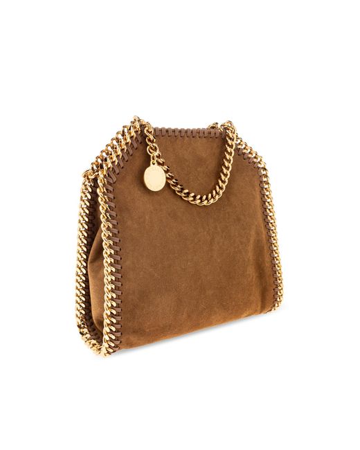 Stella McCartney Brown Handbag Falabella Tiny