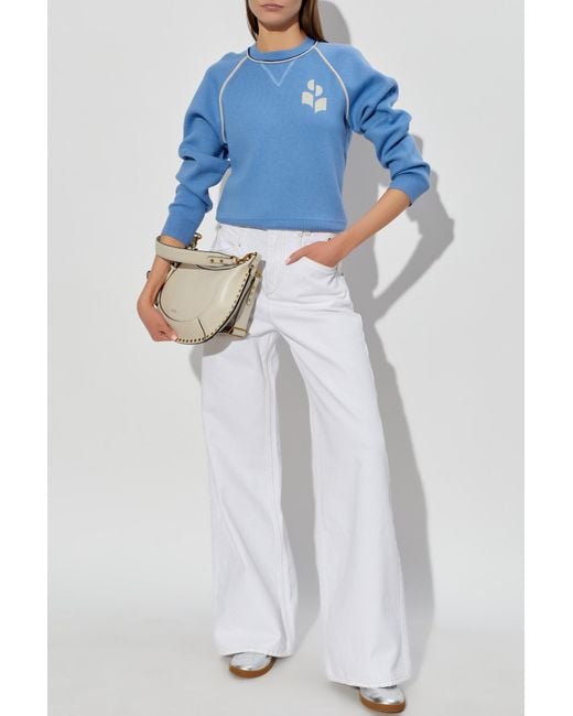 Isabel Marant Blue Sweater 'Loriby'