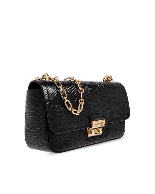 MICHAEL Michael Kors Black Shoulder Bag "Tribeca Large"