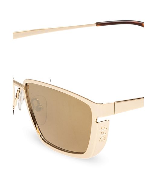 Off-White c/o Virgil Abloh Metallic Sunglasses