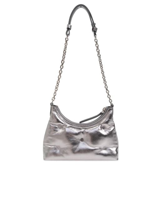 Maison Margiela White Shoulder Bag Glam Slam Micro