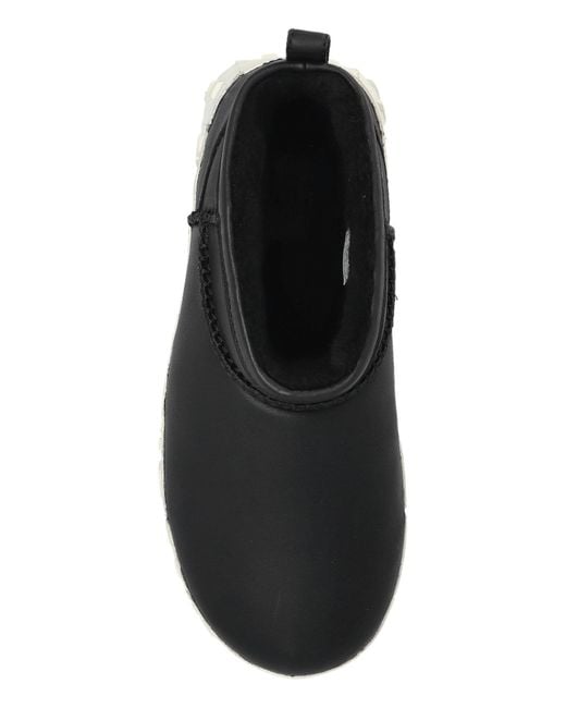 Ugg Black Snow Boots 'Cl Ultra Mini Wrap Tech' for men