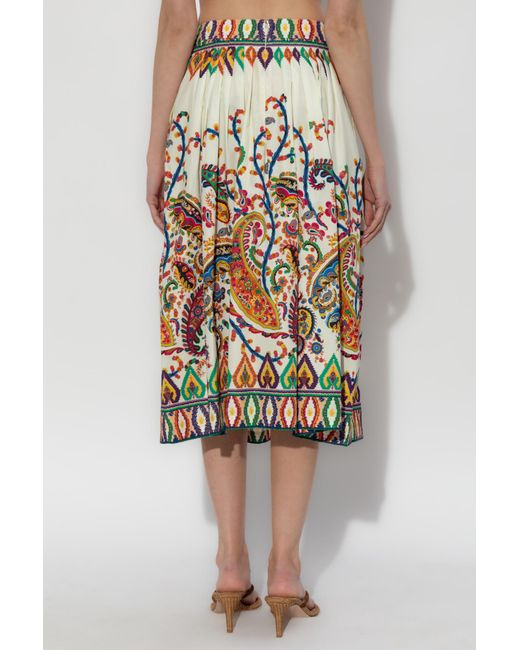 Etro Multicolor Patterned Skirt