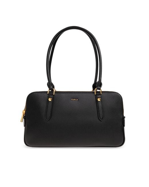 Furla Black 'Giulia Medium' Shoulder Bag