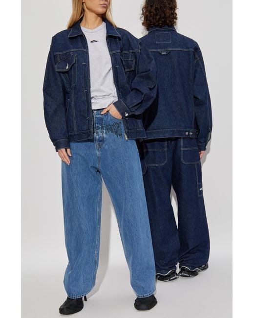 Vetements Blue Denim Jacket