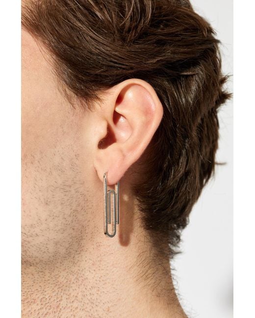 Off-White c/o Virgil Abloh Blue Single Earring for men