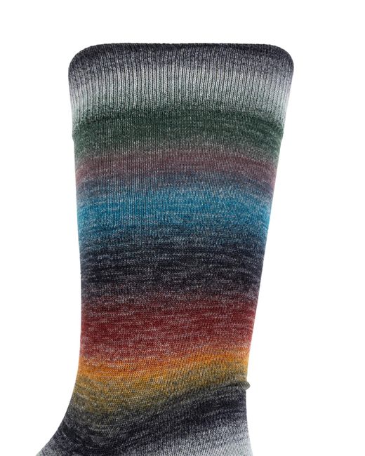 Paul Smith Blue Cotton Socks for men