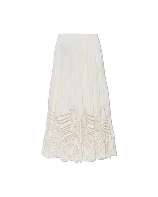 AllSaints White Skirt 'Femi