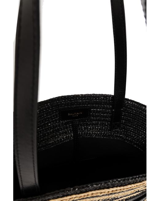 Balmain Green "Shuffle Medium" Bag