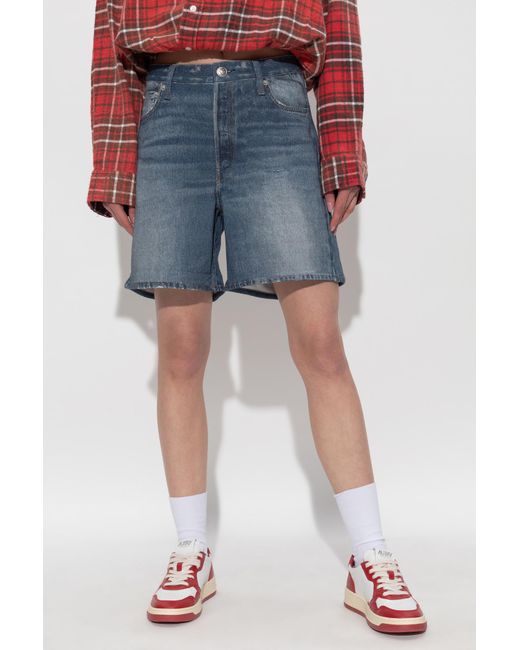 Rag & Bone Blue Shorts Cosmos