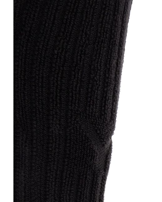 Y-3 Black Socks With Logo for men