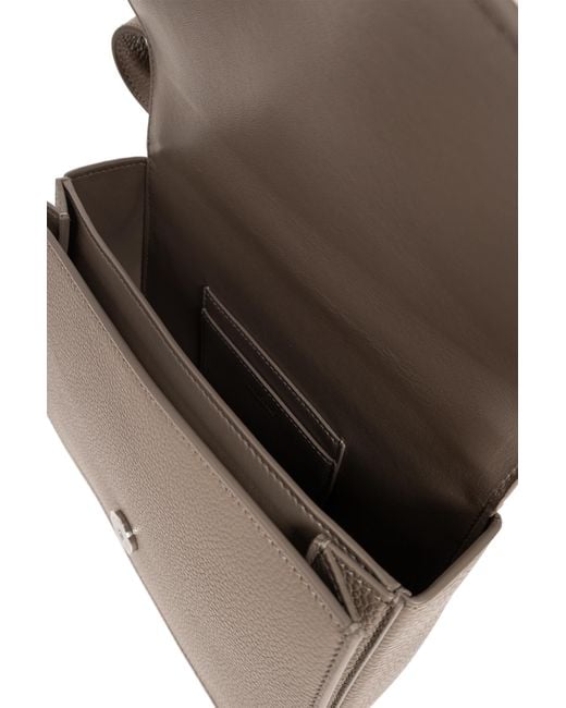 Ferragamo Brown Double Bag