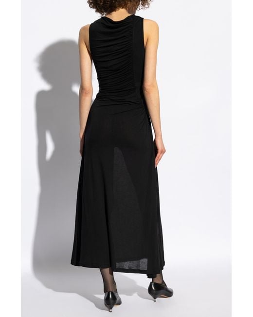 Ulla Johnson Black Dress `Livia`