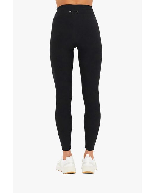 The Upside Black Leggings "Peached"