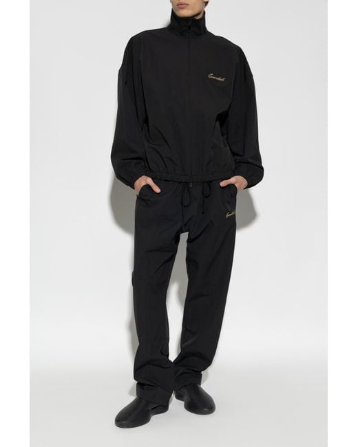 Fear Of God Black Wide-Leg Trousers for men