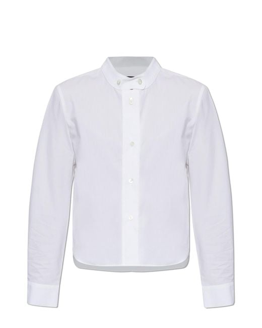 Emporio Armani White Cotton Shirt