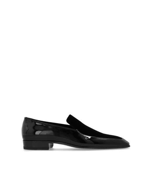 Saint Laurent Black 'gabriel' Loafers Shoes, for men