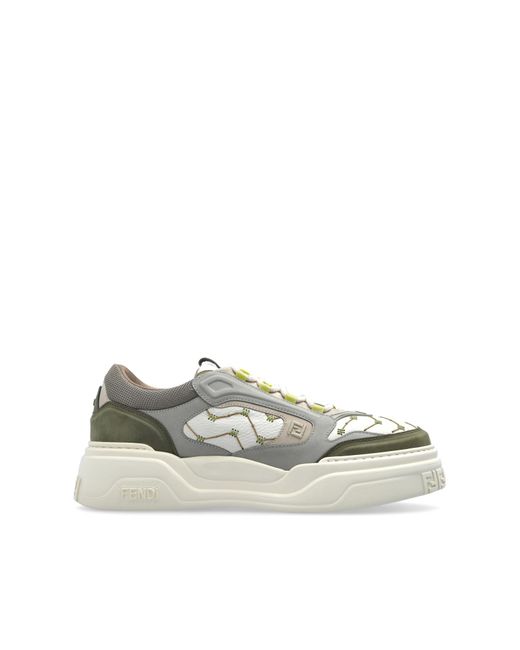 Fendi White Sneakers Force for men