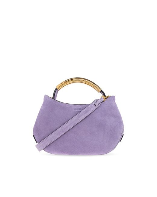 Moschino Purple Handbag,