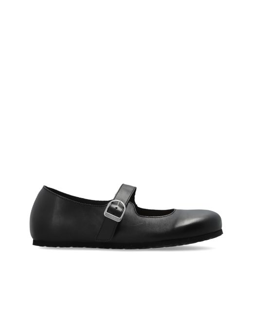 Birkenstock Black Ballet Flats 'Santa Clarita'