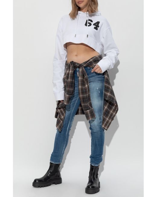 DSquared² Blue Jeans Medium Waist Jennifer