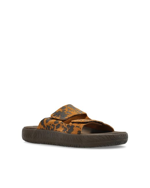 Veja Brown 'Etna Suede Soft' Slides