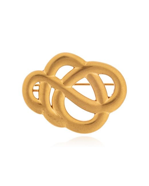 By Malene Birger Metallic Brooch
