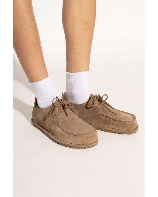 Birkenstock Pink 'Utti Lace' Shoes