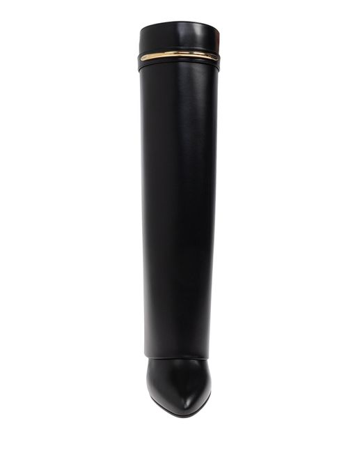 Givenchy Black Wedge Heel Boots