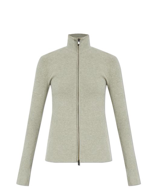 Fear Of God Gray Cardigan With Stand-Up Collar