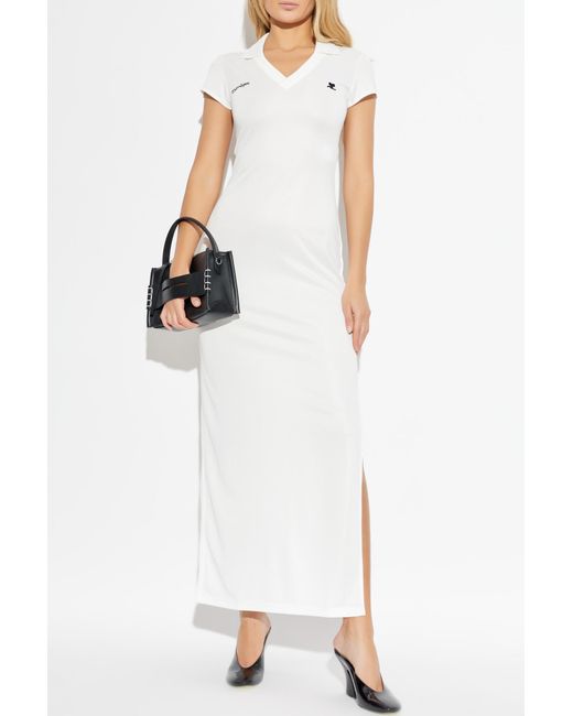 Courreges White Polo Dress