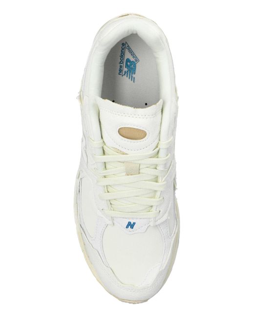 New Balance White Sports Shoes 'M2002Rdc' for men