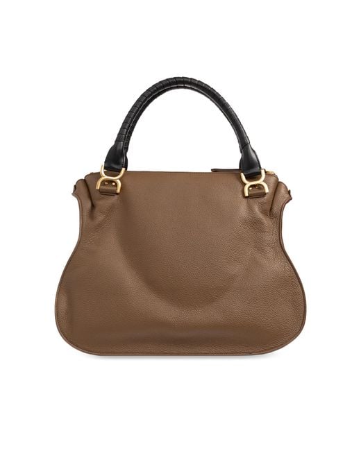 Chloé Brown 'marcie Large' Shoulder Bag,